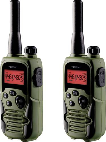 Topcom Twintalker 9500 Airsoft Edition RC-6406 PMR-Handfunkgerät 2er Set