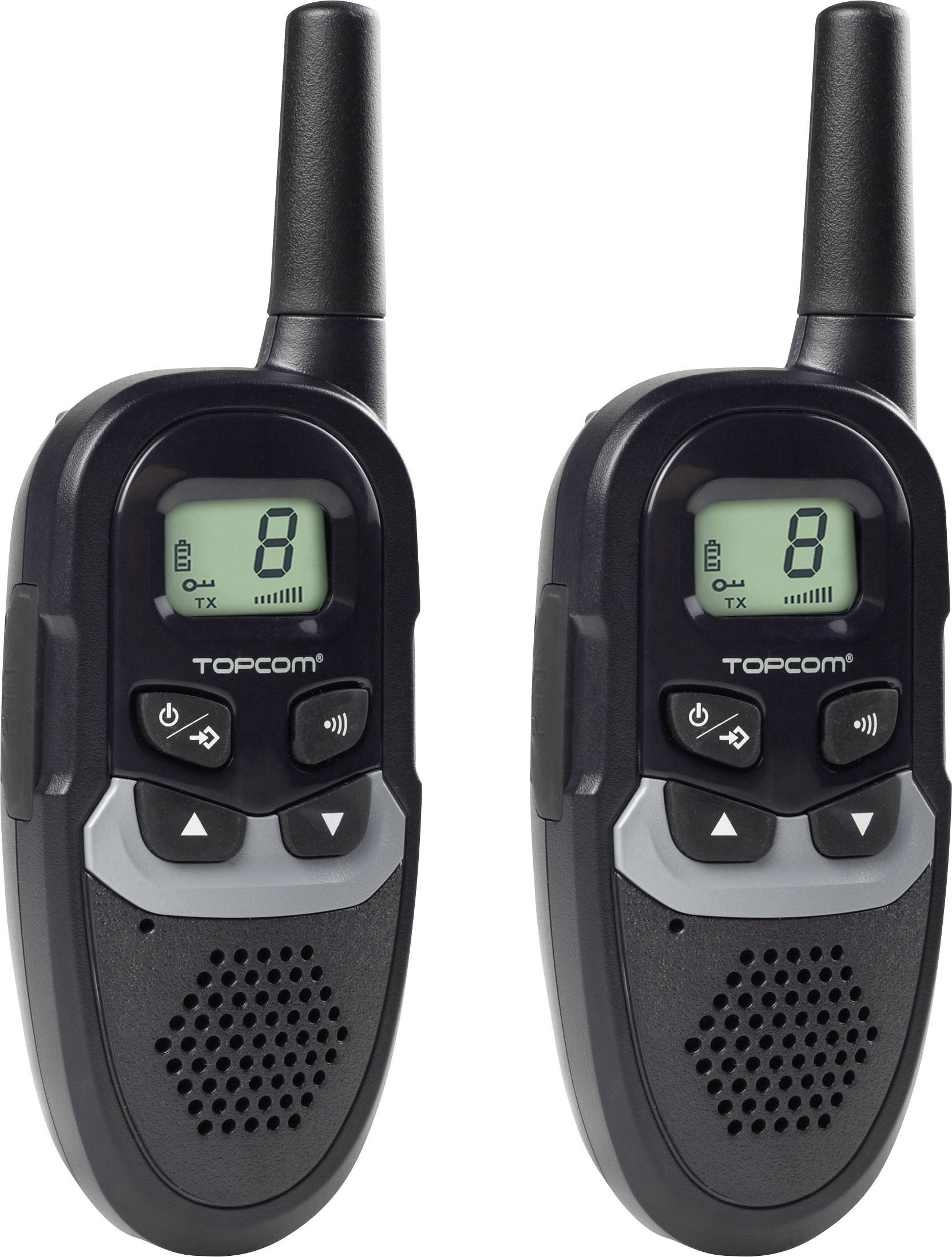 Topcom Twintalker 1304 DCP Duo RC-6411 PMR-Handfunkgerät 2er Set