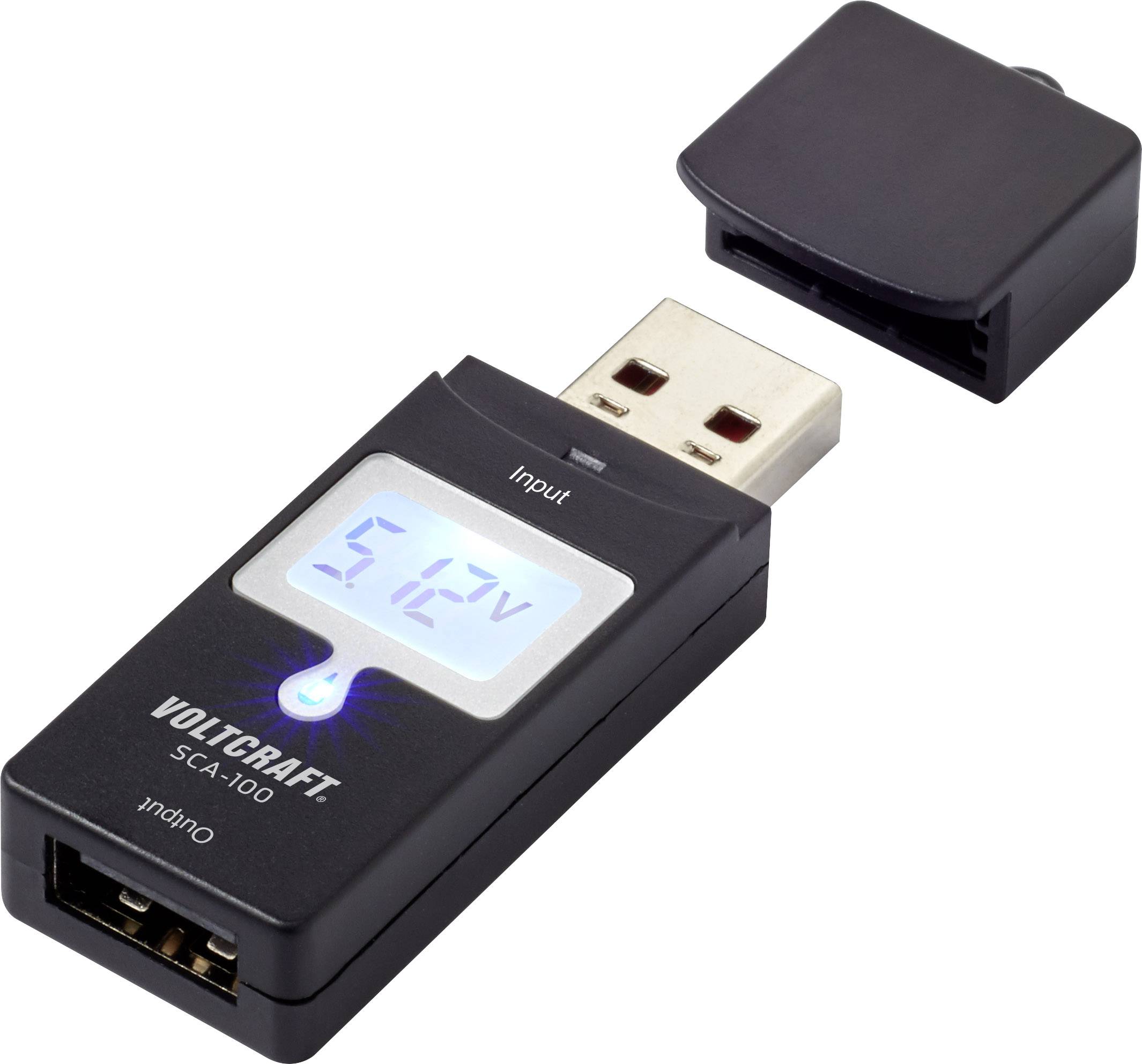 VOLTCRAFT SCA-100 Adapter 1x USB-A Innenbereich