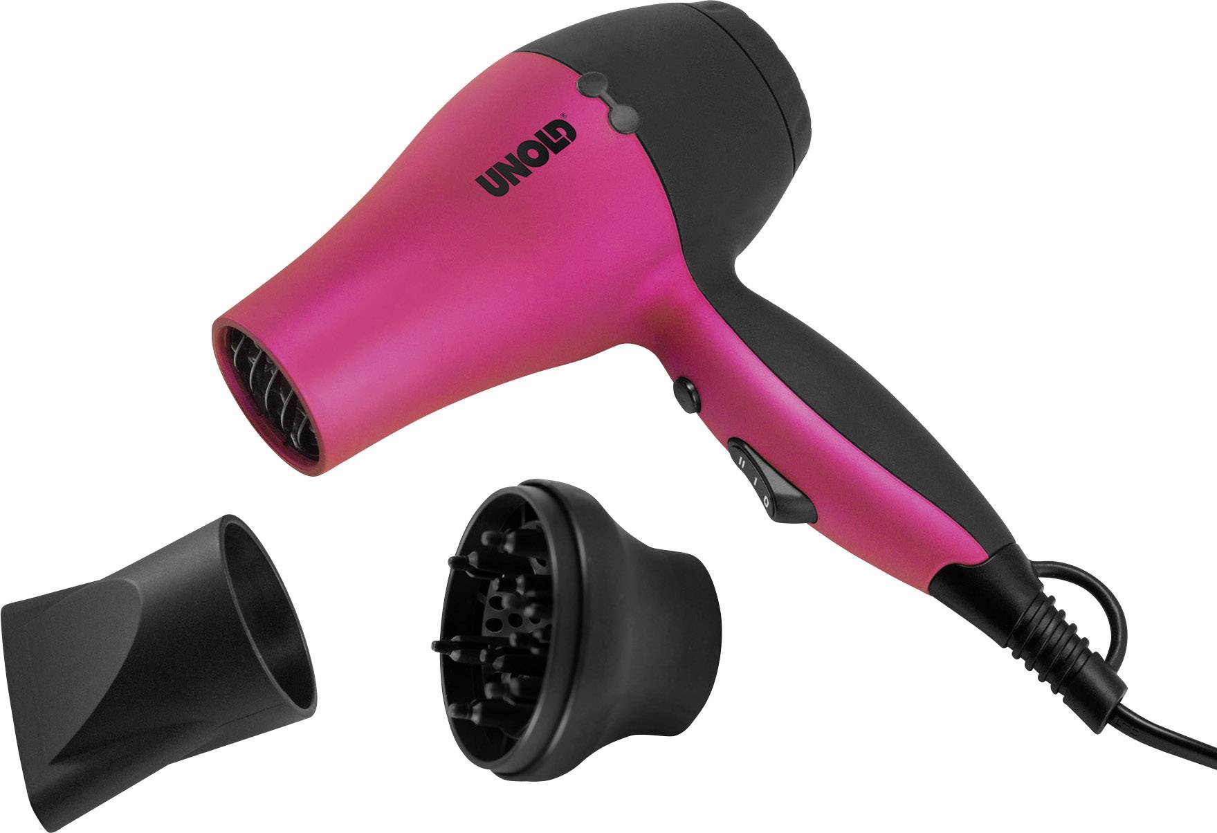 Unold Fashion Pink Haartrockner Pink, Schwarz