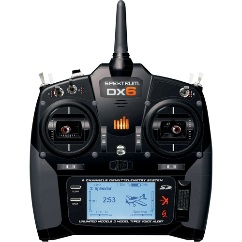 Spektrum DX6 Hand-Fernsteuerung 2,4 GHz Anzahl Kanäle: 6