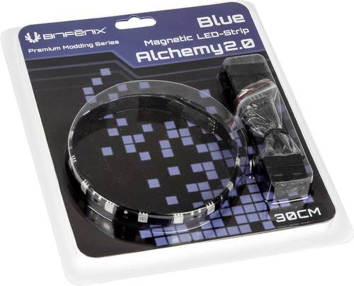 Bitfenix Alchemy 2.0 Magnetic LED-Strip PC-LED-Streifen 30cm Blau