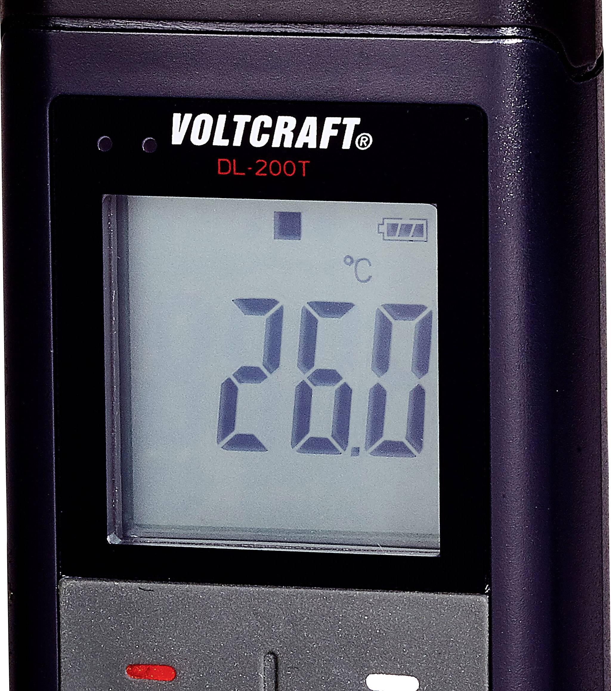 VOLTCRAFT DL-220 THP DL-220THP Temperatur-Datenlogger, Luftfeuchte-Datenlogger, Luftdruck-Datenlogg