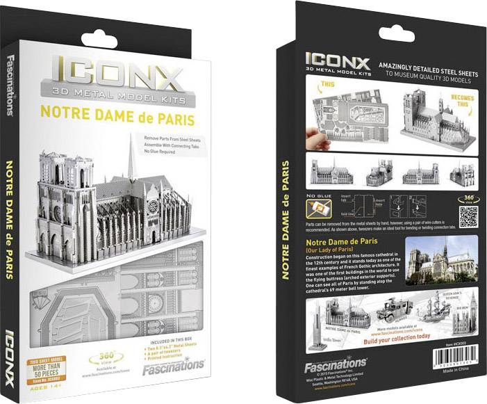 Metal Earth Schiefer Turm von Pisa Metallbausatz