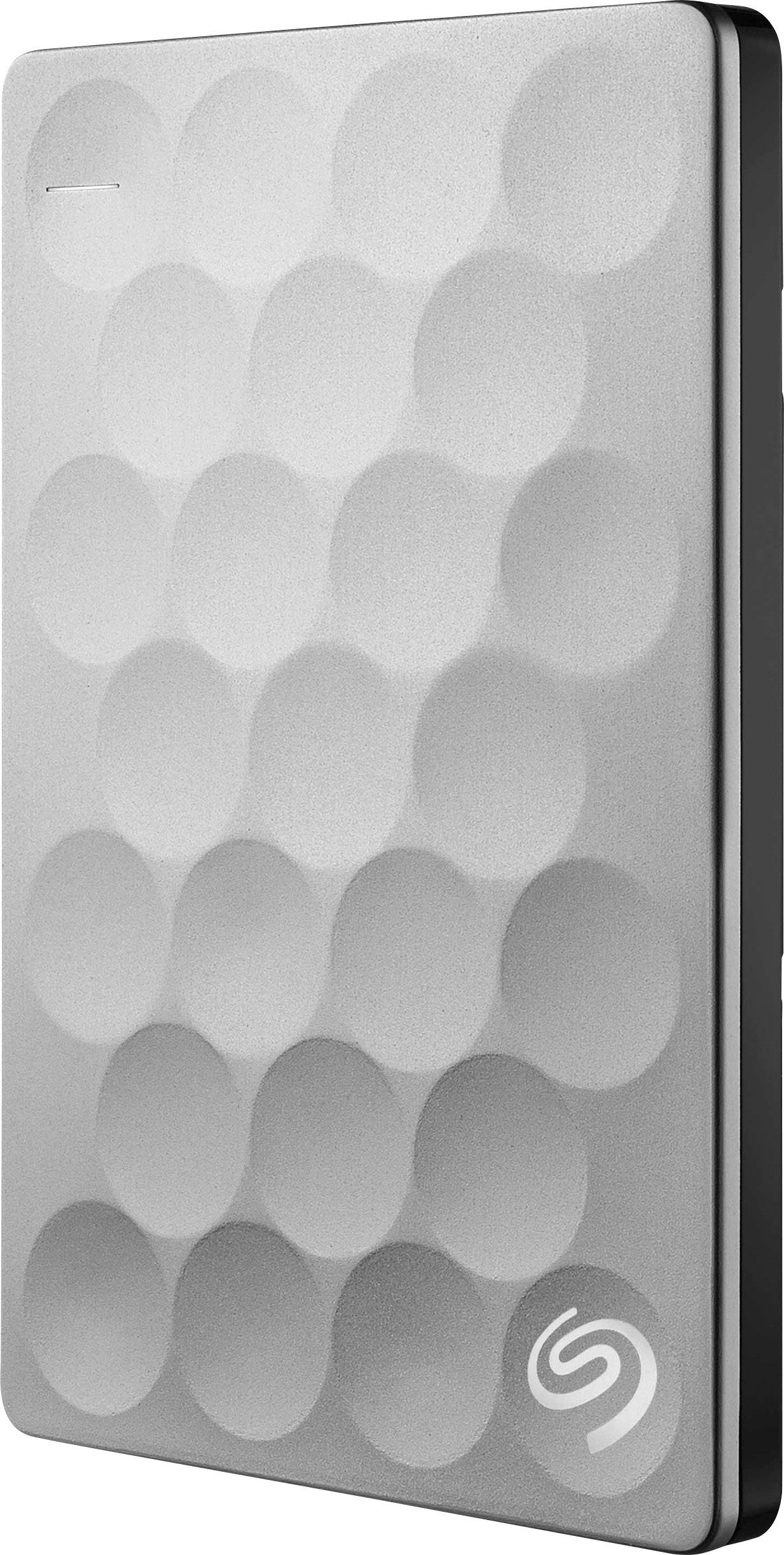 Seagate Backup Plus Ultra Slim Externe Festplatte 6.35cm (2.5 Zoll) 2TB Platin USB 3.0