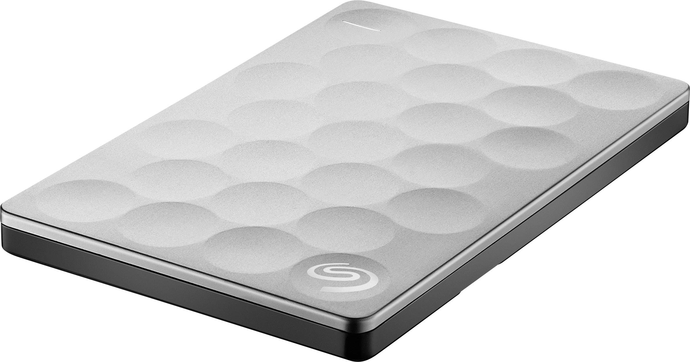 Seagate Backup Plus Ultra Slim Externe Festplatte 6.35cm (2.5 Zoll) 2TB Platin USB 3.0