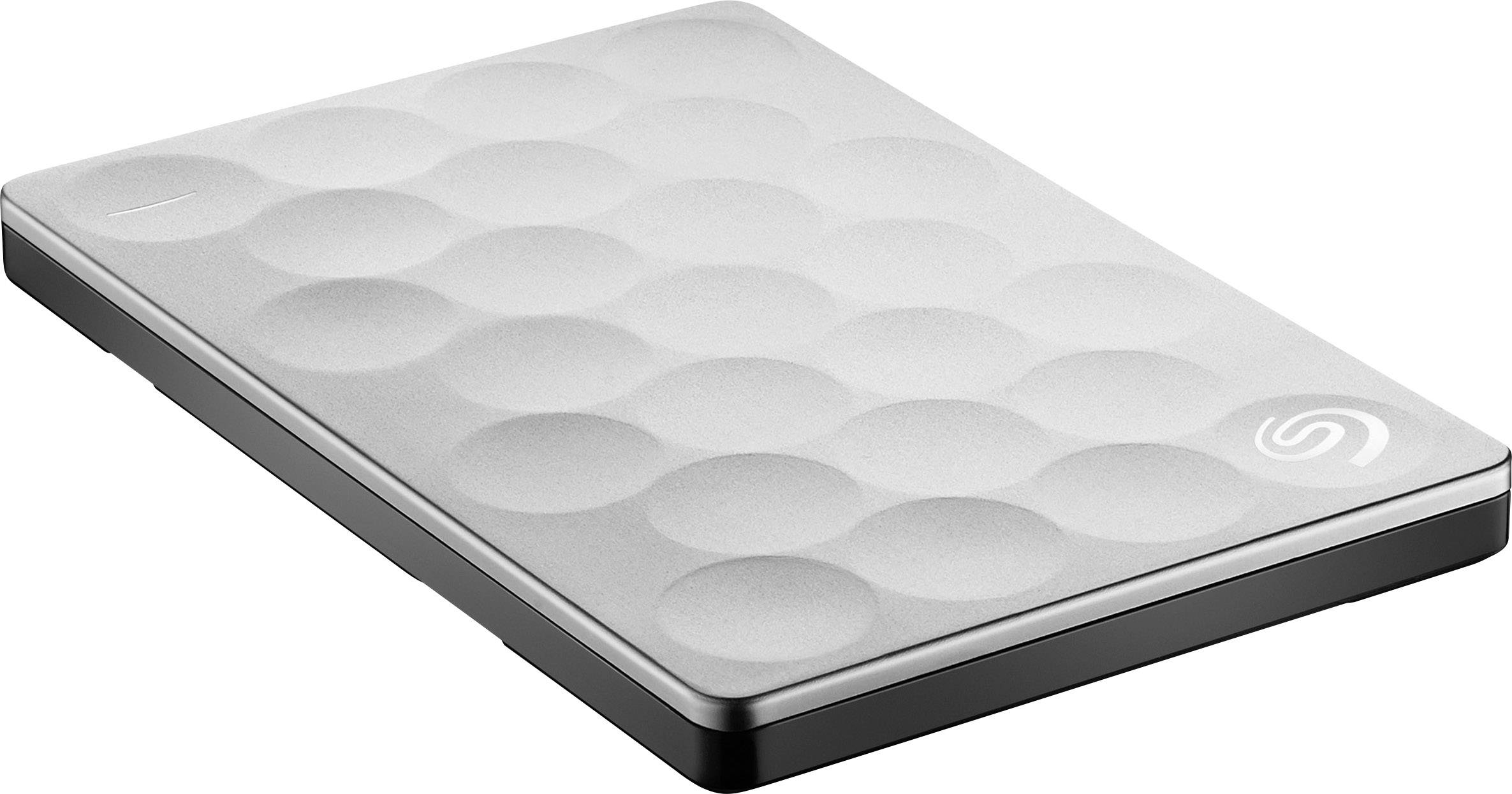 Seagate STEH1000200 Backup Plus Ultra Slim Externe Festplatte 6.35cm (2.5 Zoll) 1TB Platin USB 3.0