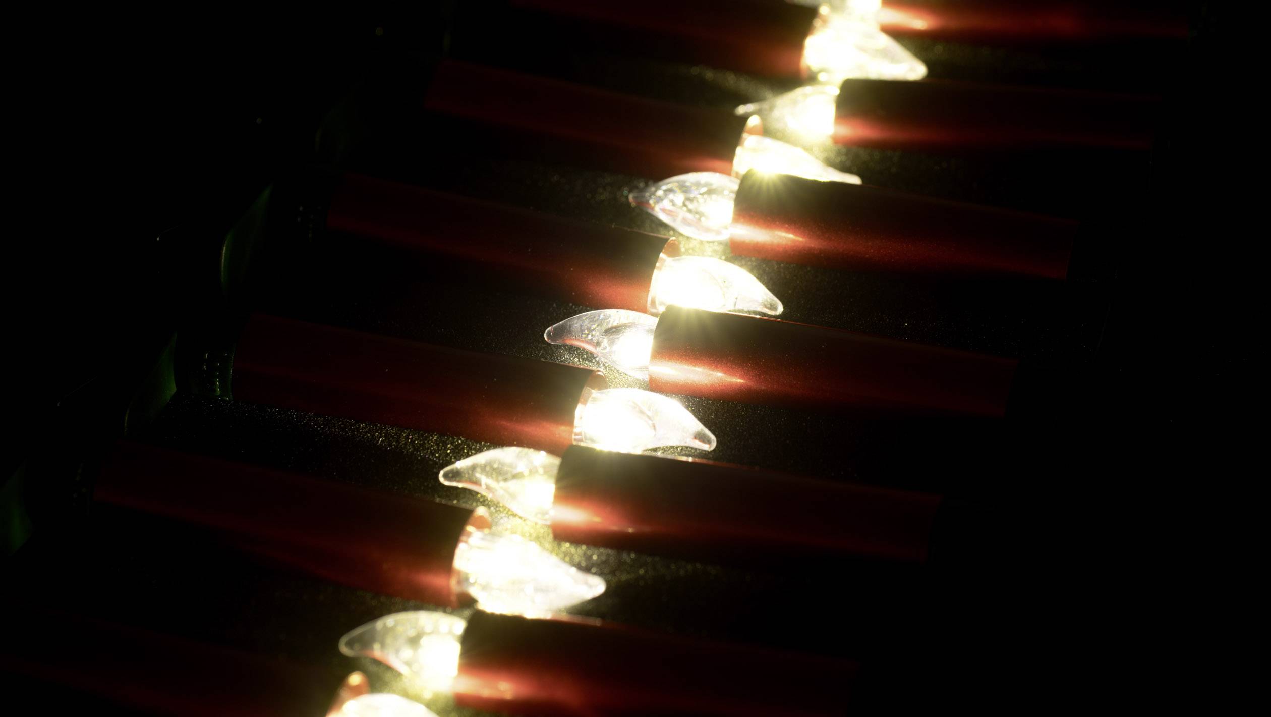 Krinner LED-Kerze 12er Set Warmweiß