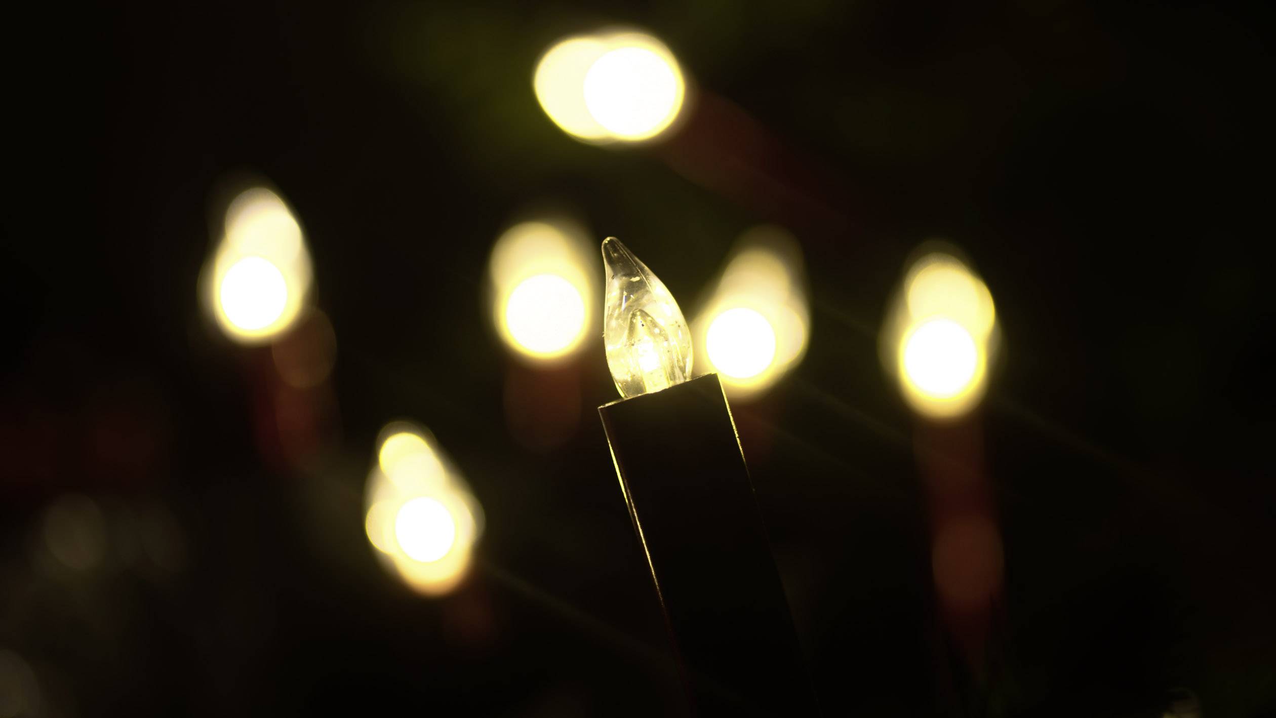 Krinner LED-Kerze 12er Set Warmweiß