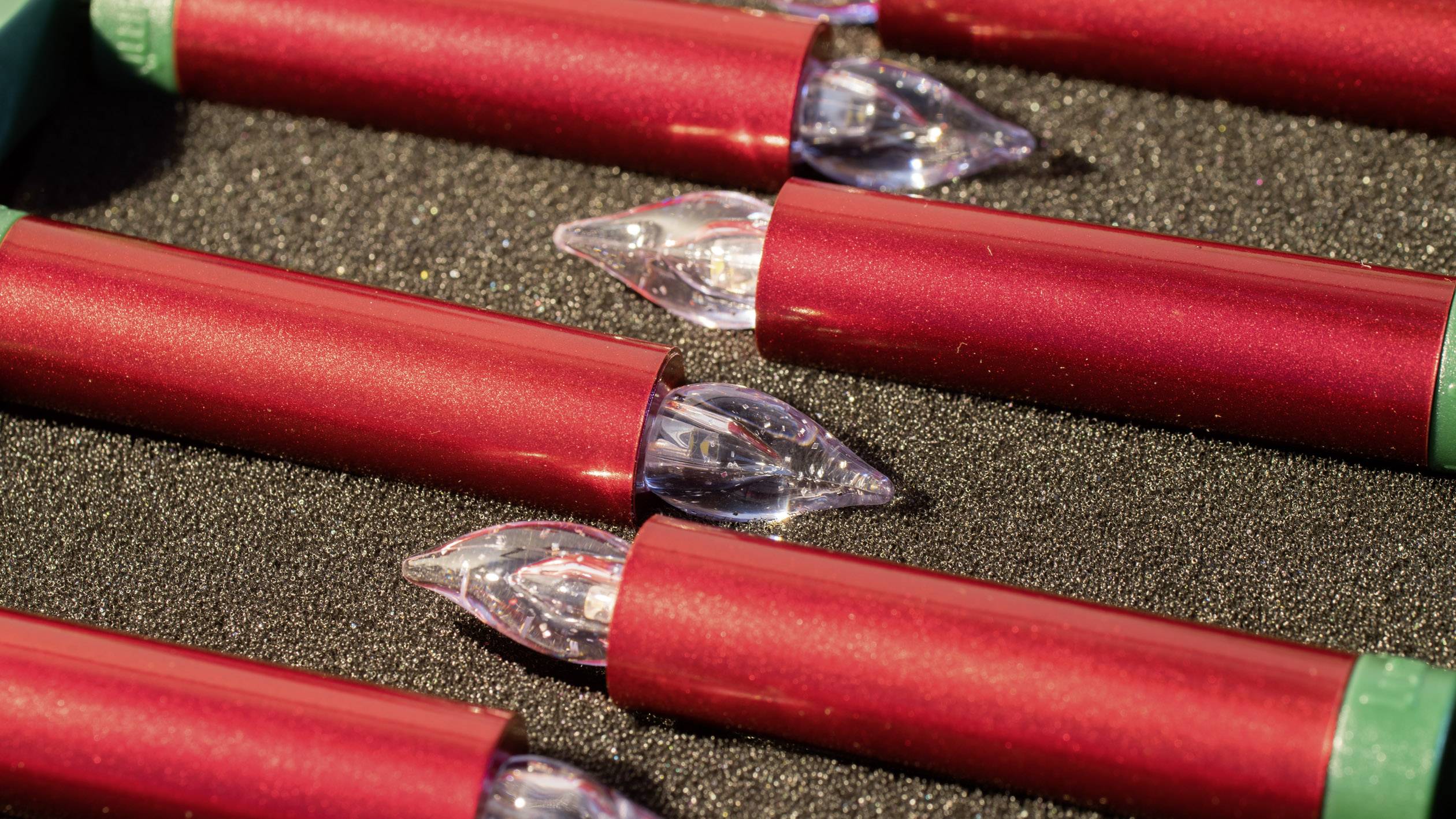 Krinner LED-Kerze 12er Set Warmweiß