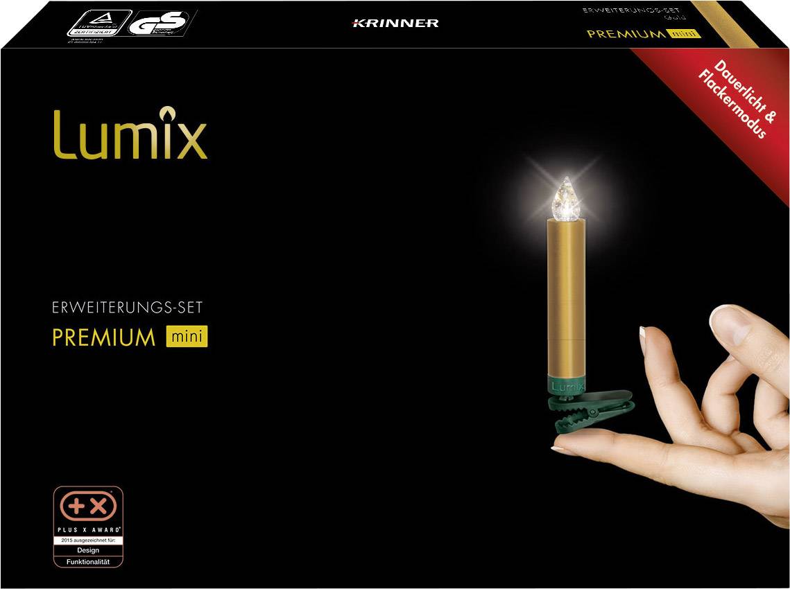 Krinner LED-Kerze 6er Set Warmweiß