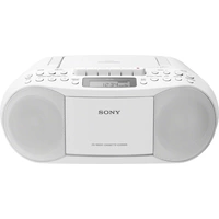 Sony CD-Radio CFD-S70W AUX, CD, Kassette Aufnahmefunktion Weiß Sony CD-Radio CFD-S70W AUX, CD, Kassette Aufnahmefunktion Weiß