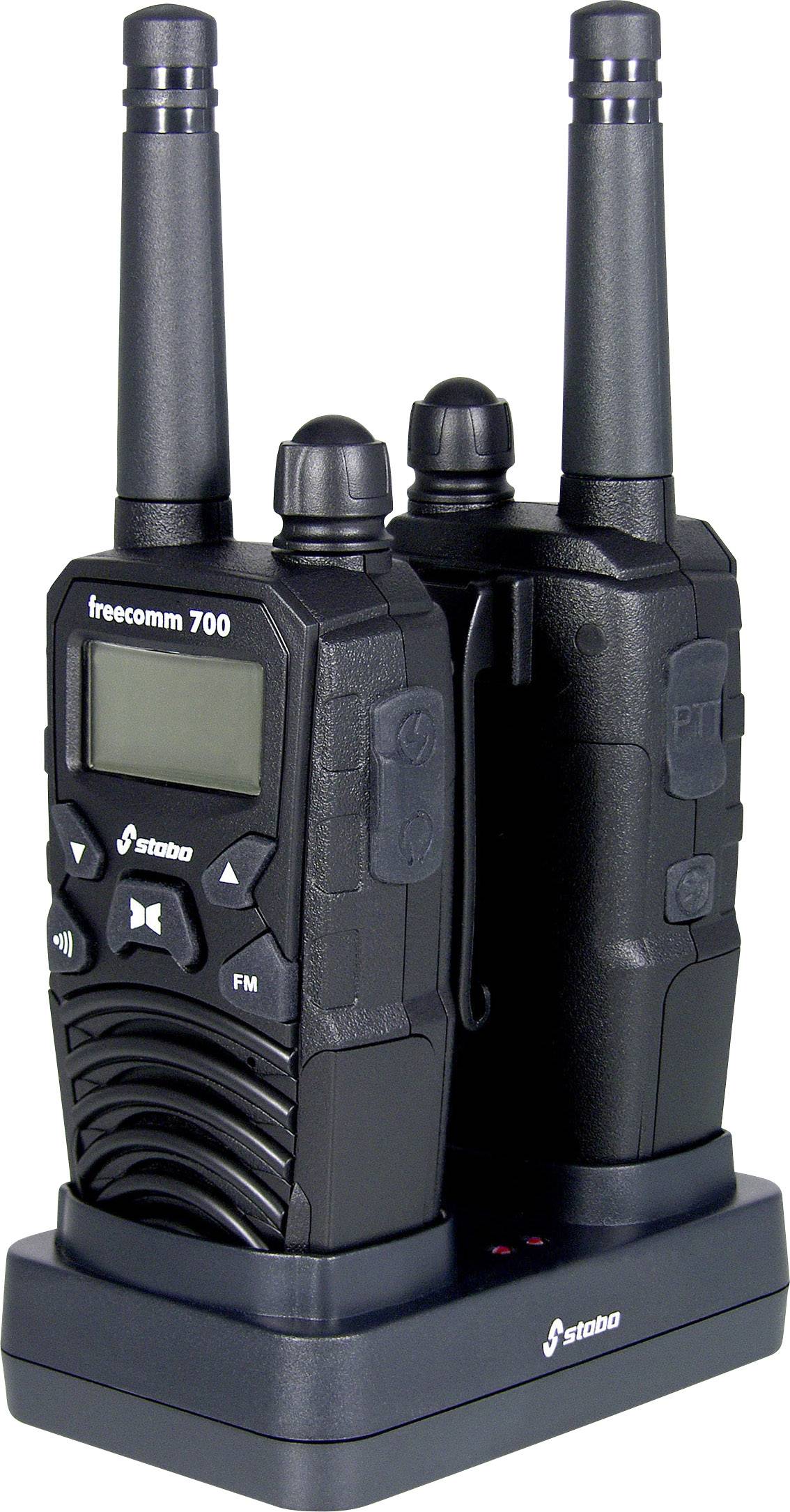 Stabo freecom 700 20701 PMR-Handfunkgerät 2er Set