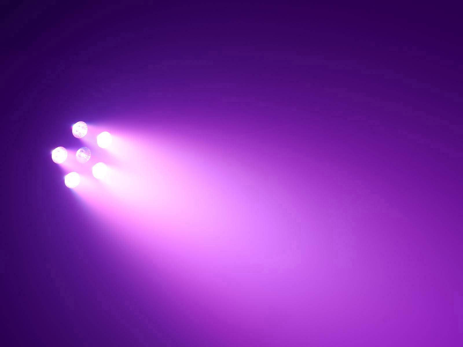 Eurolite SLS-603 LED-PAR-Scheinwerfer Anzahl LEDs (Details): 6 x 3W Schwarz