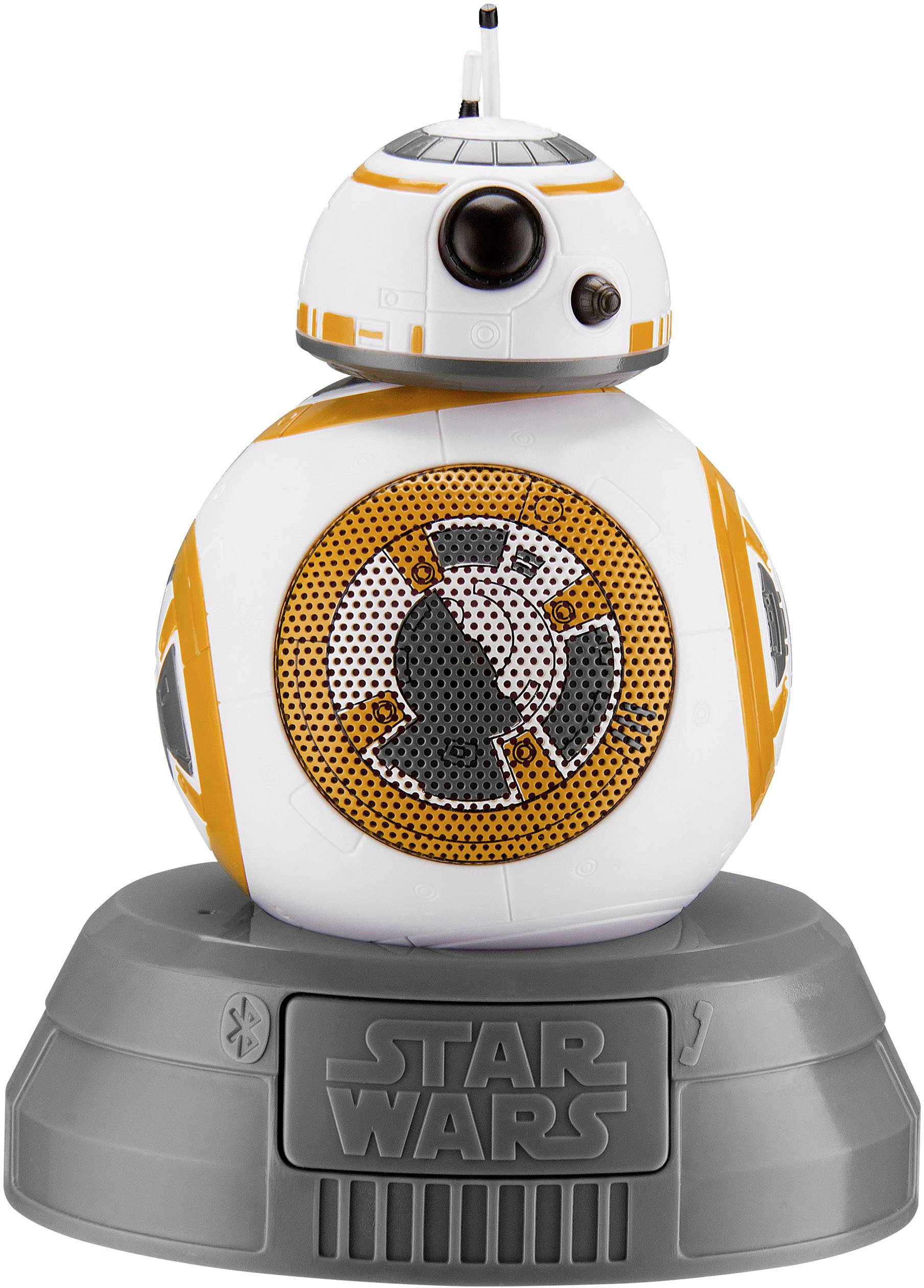 Bluetooth® Lautsprecher iHome Star Wars™ BB-8™ Weiß, Orange, Grau