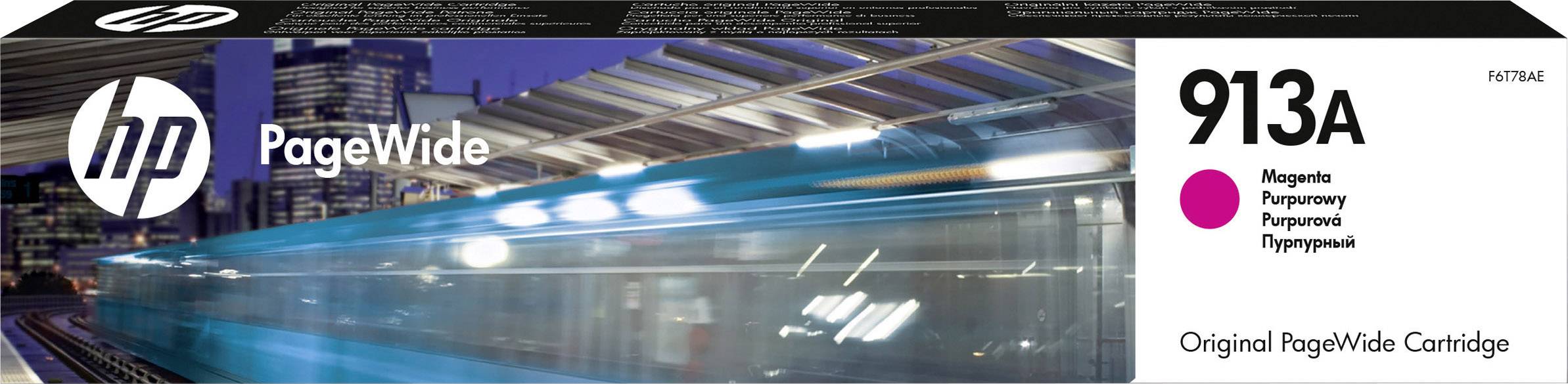 HP Druckerpatrone 913A Original Magenta F6T78AE
