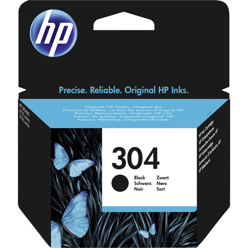 HP 304 Encre d'origine noir N9K06AE Encre