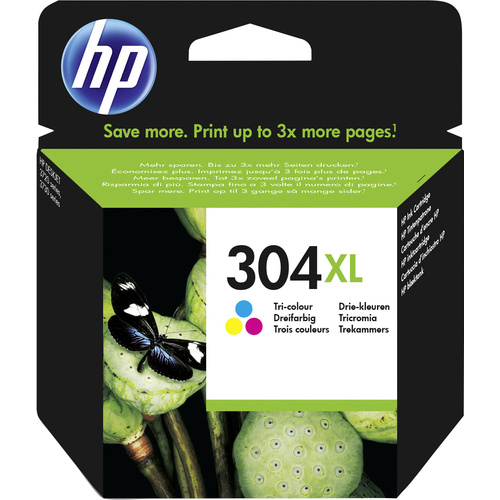 HP 304XL Druckerpatrone Original Cyan, Magenta, Gelb N9K07AE Tinte