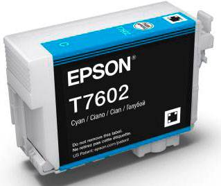 Epson Druckerpatrone T7602 Original Cyan C13T76024010
