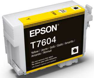 Epson Druckerpatrone T7604 Original Gelb C13T76044010