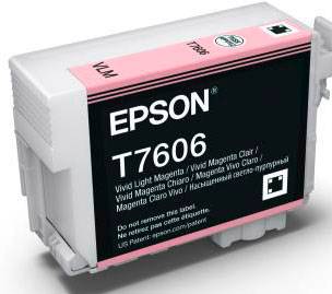 Epson Druckerpatrone T7606 Original Vivid Light Magenta C13T76064010