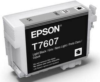 Epson Druckerpatrone T7607 Original Light Schwarz C13T76074010