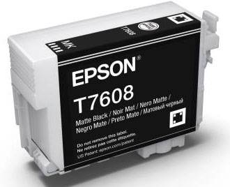 Epson Druckerpatrone T7608 Original Matt Schwarz C13T76084010