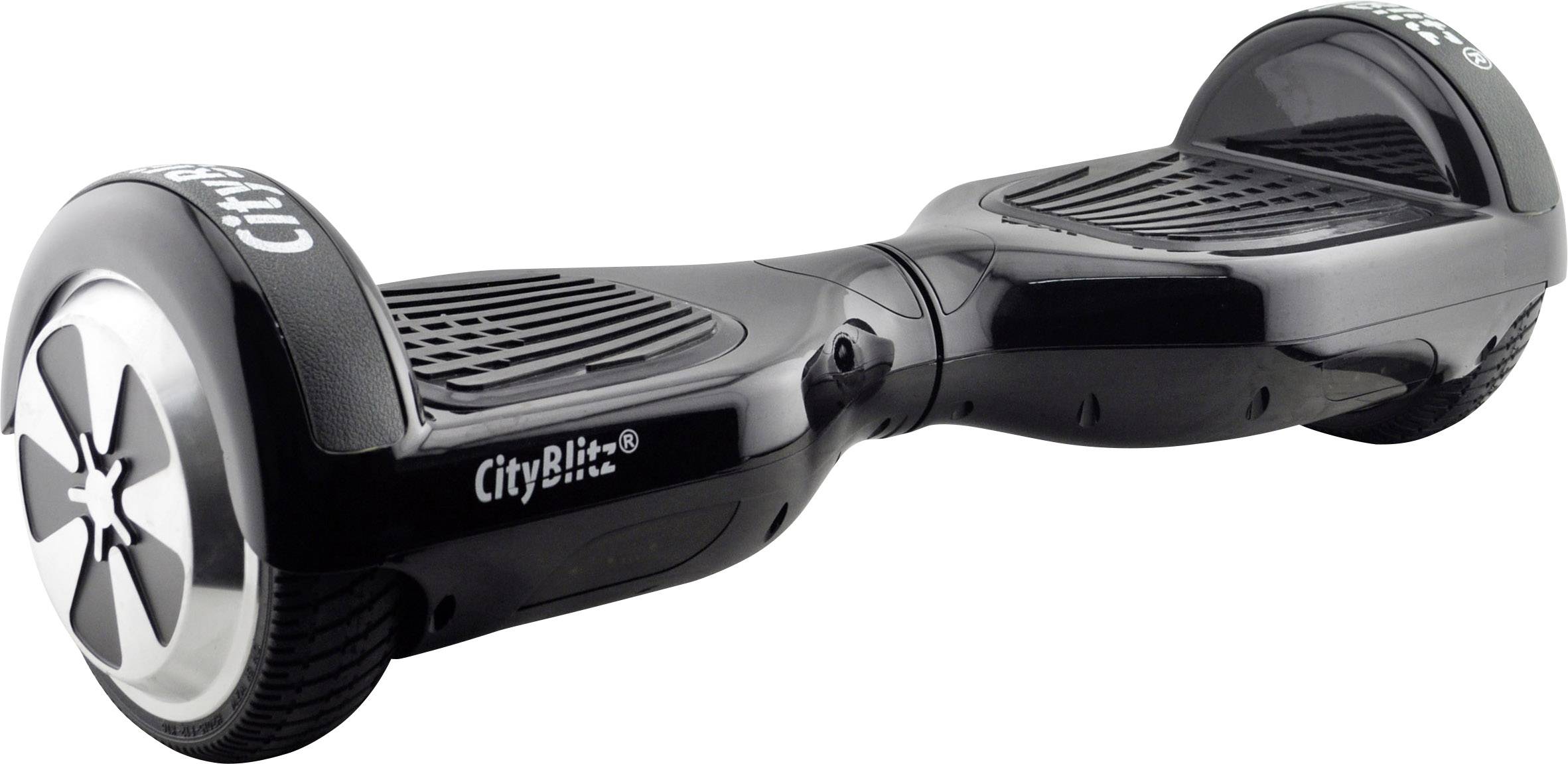 CityBlitz BBoard CB007 Hoverboard Schwarz Li-Ion 36 V 4.4 Ah Funkfernsteuerung