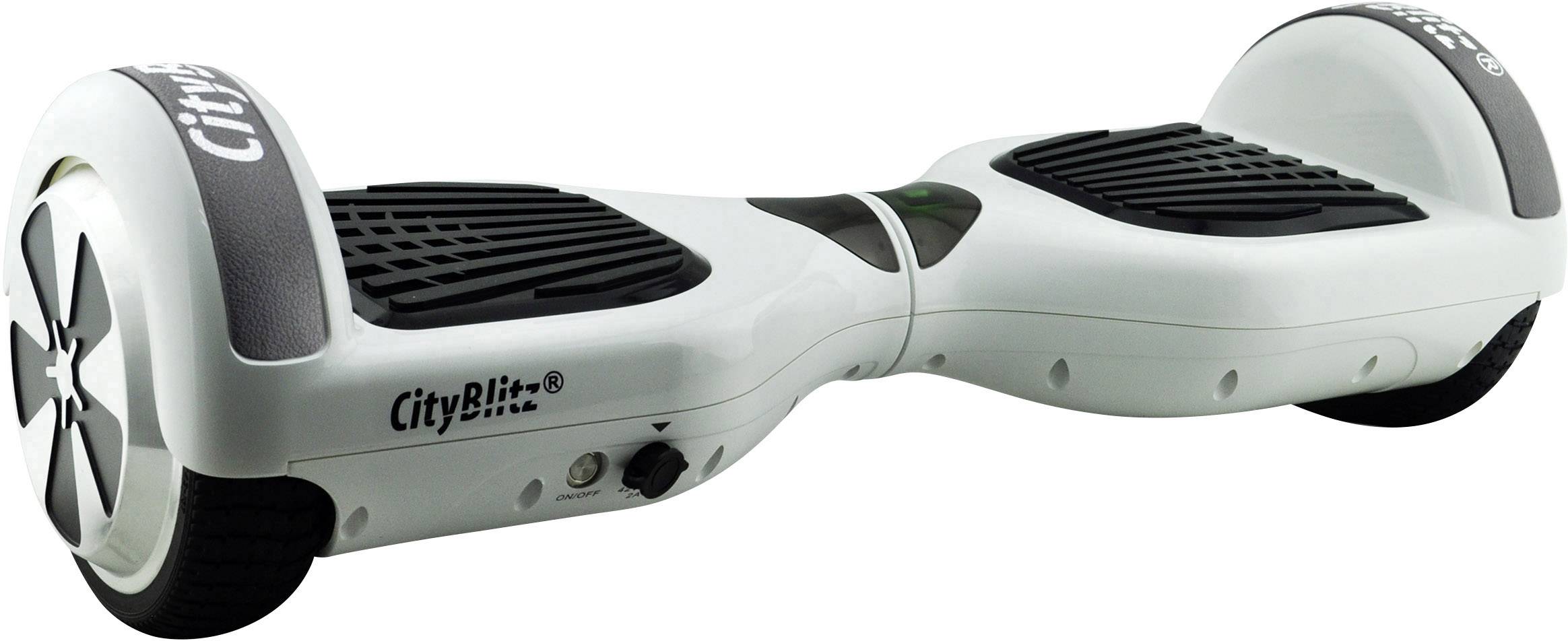 CityBlitz BBoard CB007W Hoverboard Weiß Li-Ion 36V 4.4Ah Funkfernsteuerung
