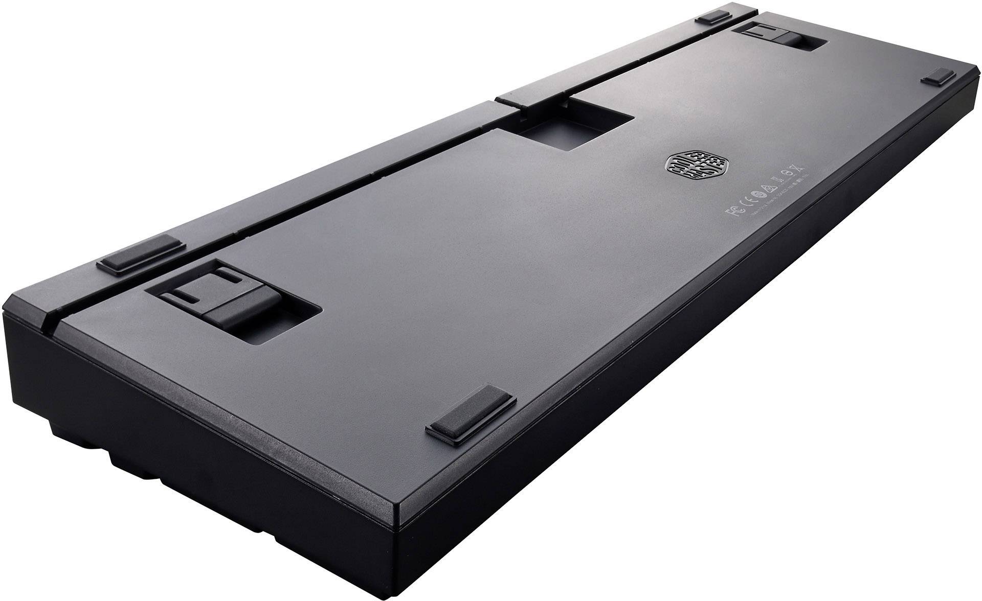 Cooler Master MasterKeys Pro L RGB USB Gaming-Tastatur Beleuchtet, Switch: Red, mit numerischer Tastatur Deutsch, QWERTZ, Windows® Schwarz