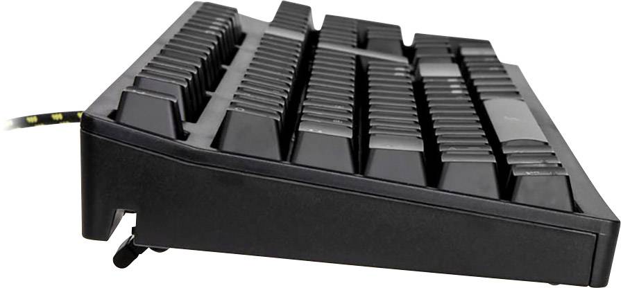 Xtrfy XG-K2-R-RGB-DE USB Gaming-Tastatur Beleuchtet, Switch: Red Deutsch, QWERTZ, Windows® Schwarz