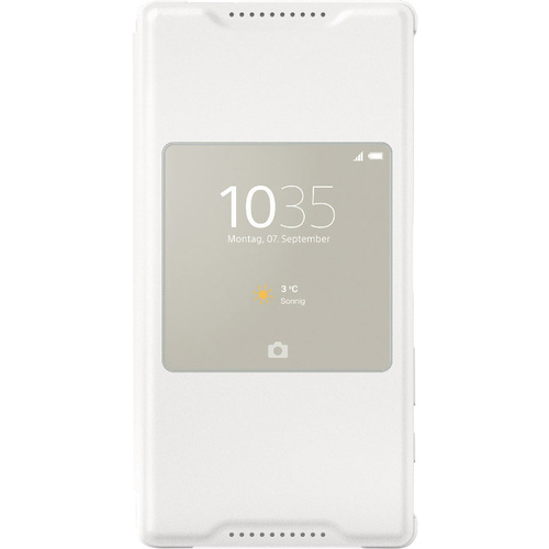 Sony Smart Style SCR44 Booklet Sony Sony Xperia Z5 Compact Weiß