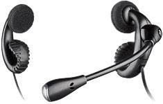 Plantronics .Audio 450 In Ear Headset kabelgebunden Stereo Schwarz Lautstärkeregelung, Mikrofon-Stummschaltung Computer