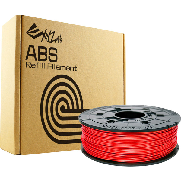 XYZprinting Filament ABS 1.75mm Rot 600g Refill
