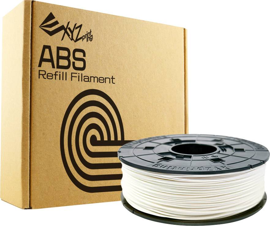 XYZprinting Filament ABS 1.75 mm Schnee-Weiß 600 g Refill