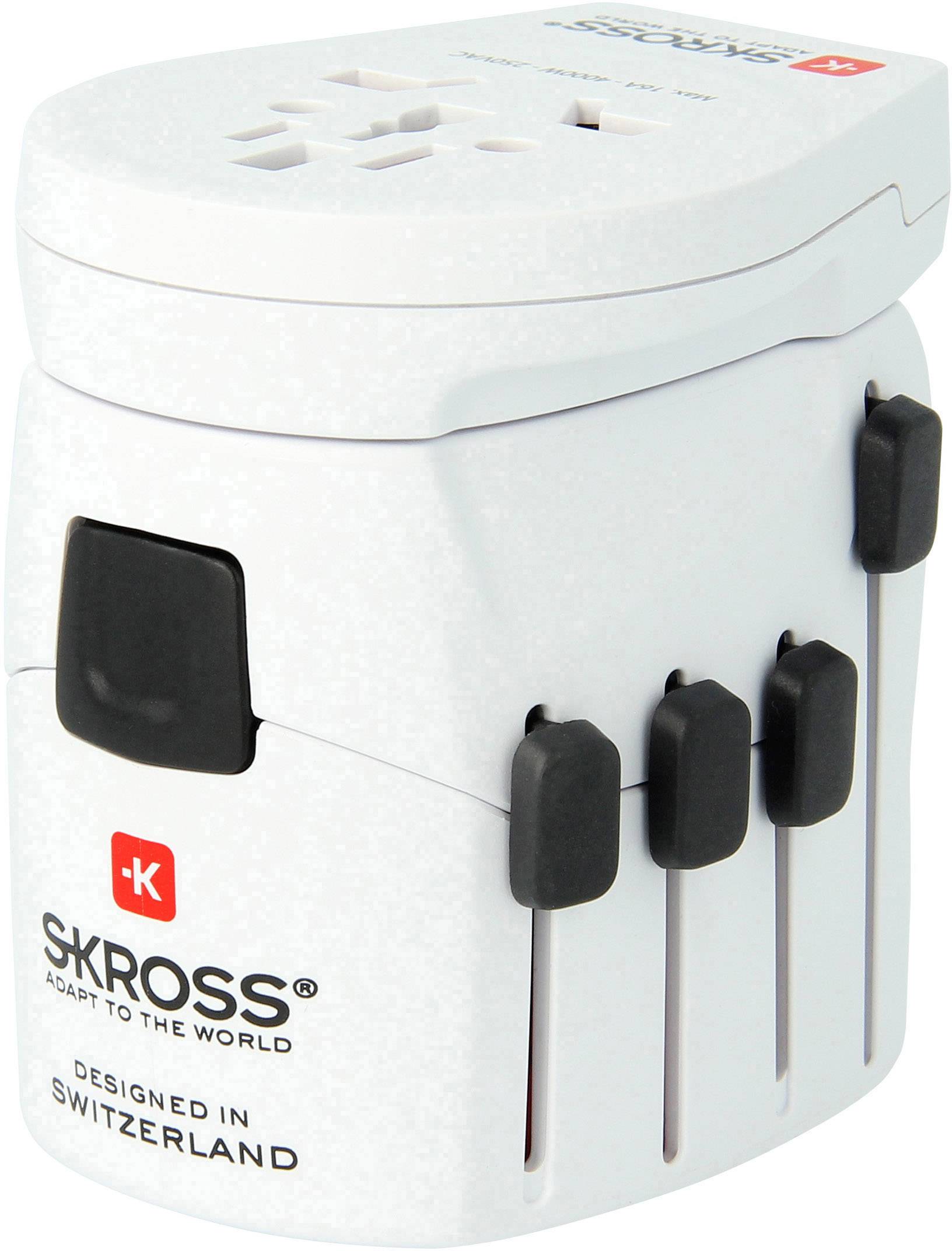 Skross 1.302530 Reiseadapter  PRO - World & USB