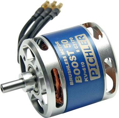 Pichler Modellbau Boost 50 Flugmodell Brushless Elektromotor kV (U/min pro Volt): 610