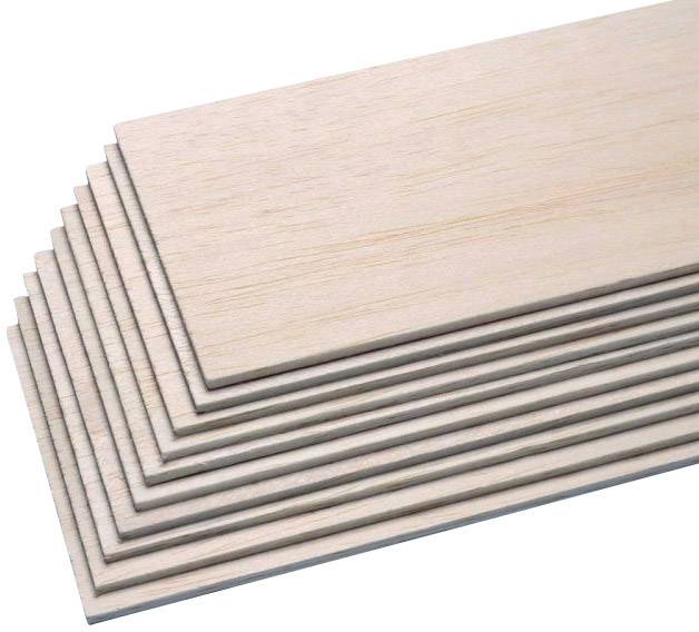 Pichler C6444 Balsa-Brettchen (L x B x H) 1000 x 100 x 4 mm 10 St.