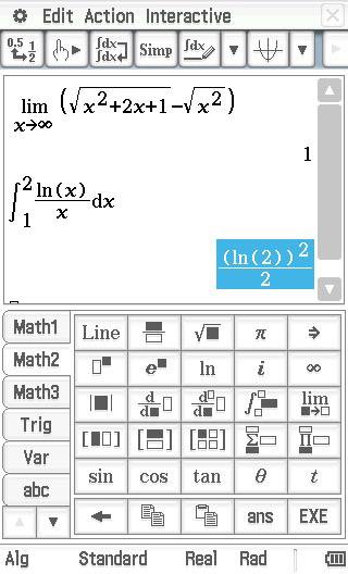 Casio FX-CP400 Grafikrechner Schwarz Display (Stellen): 25 batteriebetrieben (B x H x T) 89 x 21.1 x 206mm
