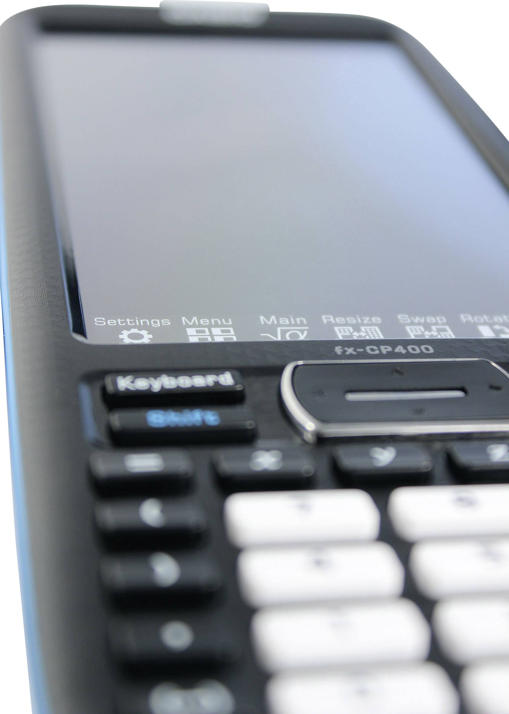 Casio FX-CP400 Grafikrechner Schwarz Display (Stellen): 25 batteriebetrieben (B x H x T) 89 x 21.1 x 206mm