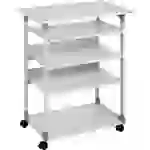 Durable Computer-Wagen höhenverstellbar, mit Rollen Höhen-Bereich: 950 bis 1150mm (B x T) 750mm x 534mm Grau SYSTEM 75 VH 372010 Durable Computer-Wagen höhenverstellbar, mit Rollen Höhen-Bereich: 950 bis 1150mm (B x T) 750mm x 534mm Grau SYSTEM 75 VH 372010