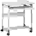 Durable Sitz-/Steh-Schreibtisch SYSTEM 75 FH 379610 (B x H x T) 750 x 770 x 534mm Grau