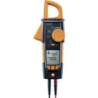 Testo 770-2 Stromzange, Hand-Multimeter digital CAT III 1000 V, CAT IV 600V Anzeige (Counts): 4000 Testo 770-2 Stromzange, Hand-Multimeter digital CAT III 1000 V, CAT IV 600V Anzeige (Counts): 4000