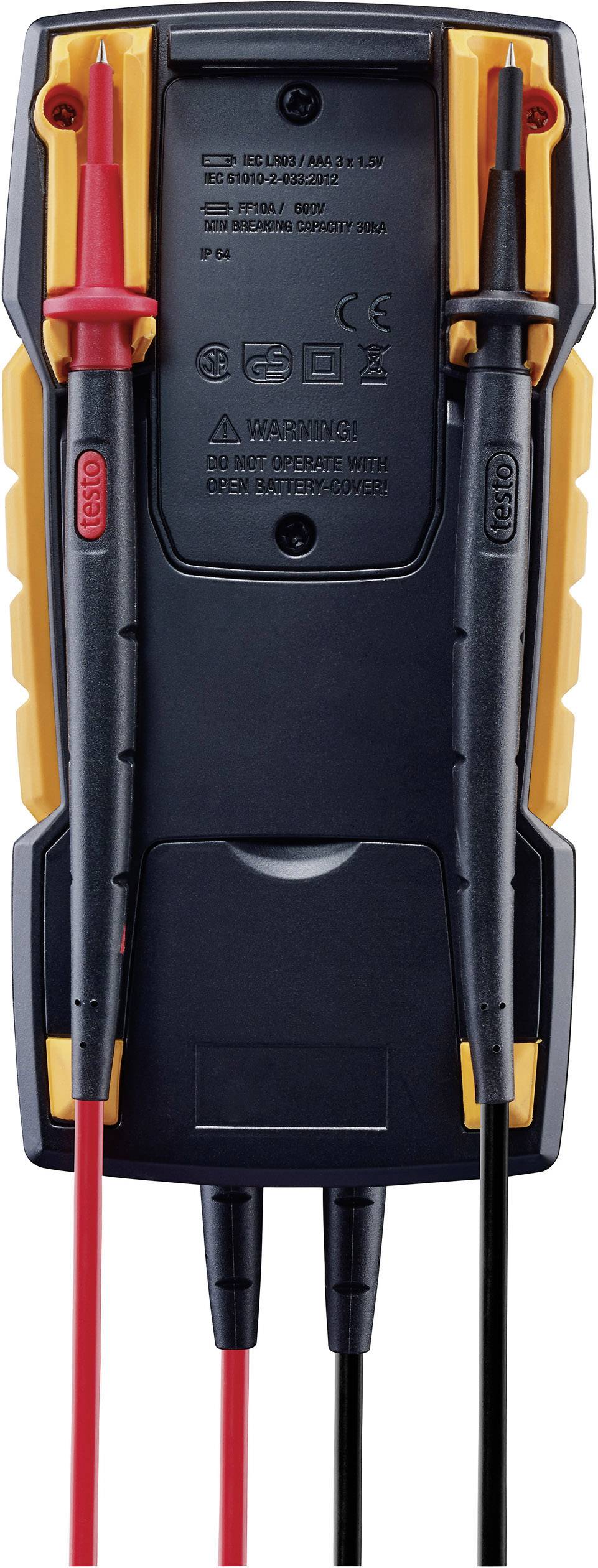 Testo 760-1 Hand-Multimeter digital CAT III 600 V, CAT IV 300V Anzeige (Counts): 4000