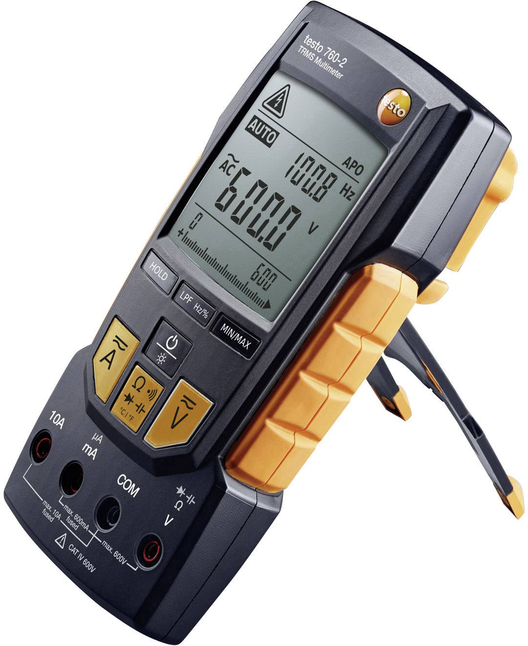 testo 760-2 Hand-Multimeter digital CAT III 1000 V, CAT IV 600 V Anzeige (Counts): 6000