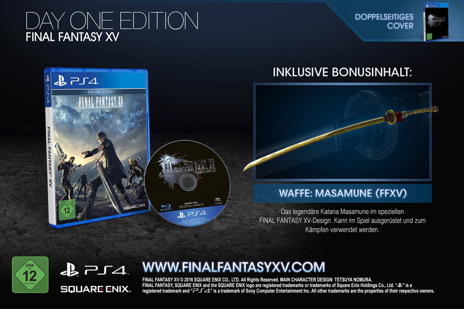 Final Fantasy XV (Day One Edition) PS4 USK: 12