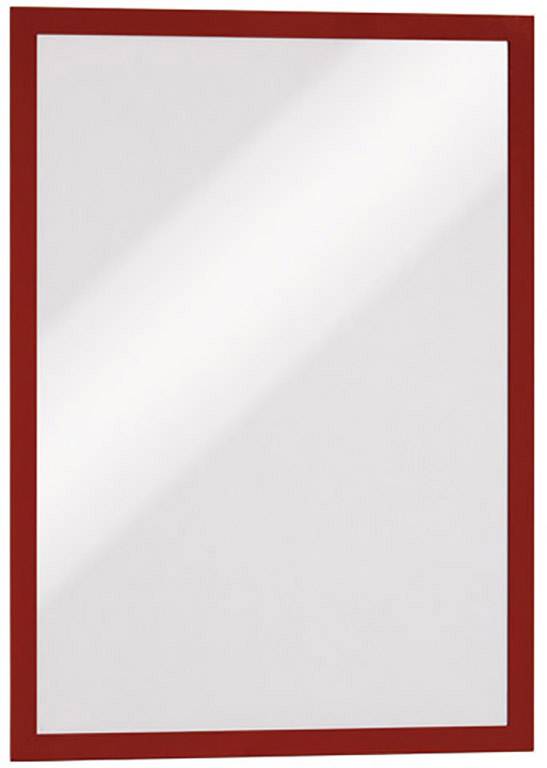 DURABLE DURAFRAME - Dokumentenhalterung - für A3 - Rot (Packung mit 2)