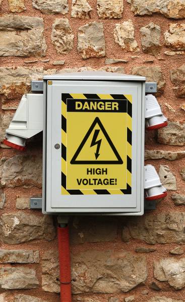 Informationsrahmen Duraframe Security A4 magnethaftend VE=5 Stück gelb/schwarz