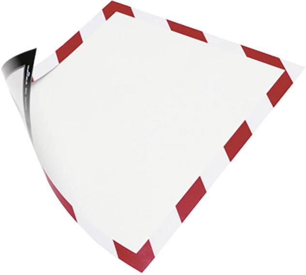 Durable Duraframe Magnetic Security A4, 5er Rot/Weiß 4945132