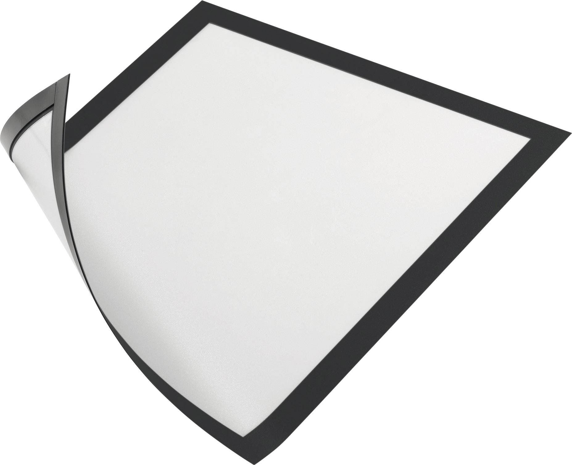 Durable 486901 DURAFRAME MAGNETIC A4 - 4869 Magnetrahmen DIN A4 Schwarz (B x H) 238 mm x 324 mm 5 St.